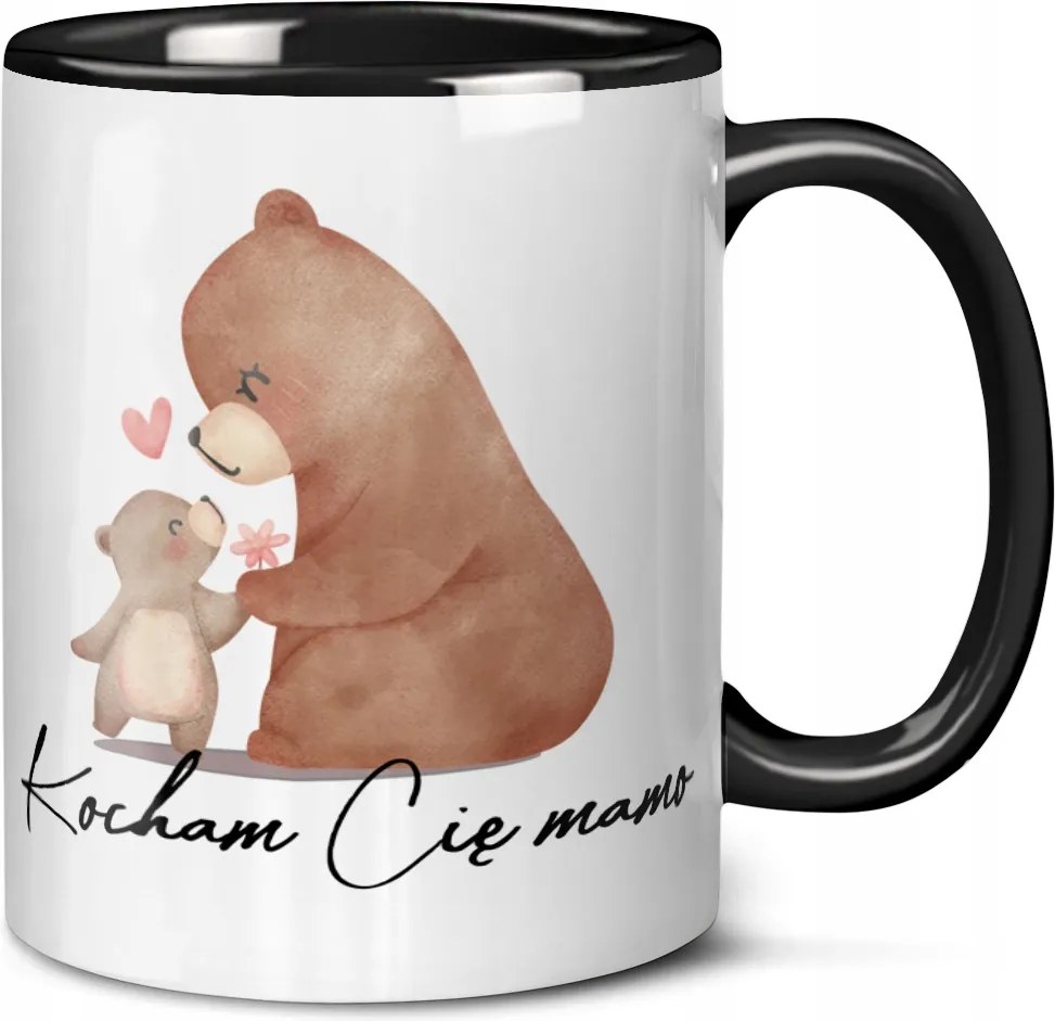Ajándék Anyák Napjára Bögre Szeretlek Anya Macikkal Gyönyörű Tartós Grafika