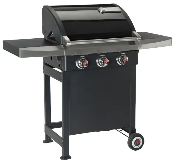 LANDMANN GÁZGRILL KOCSI 3.0 ZOMÁNCOZOTT RÁCCSAL 64X40CM