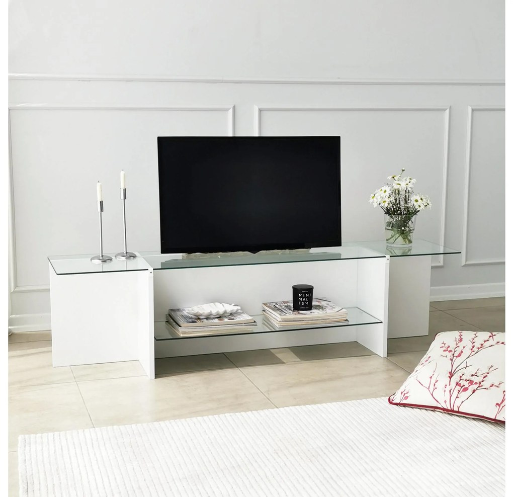 TV asztal Dosada (fehér) . 1095492