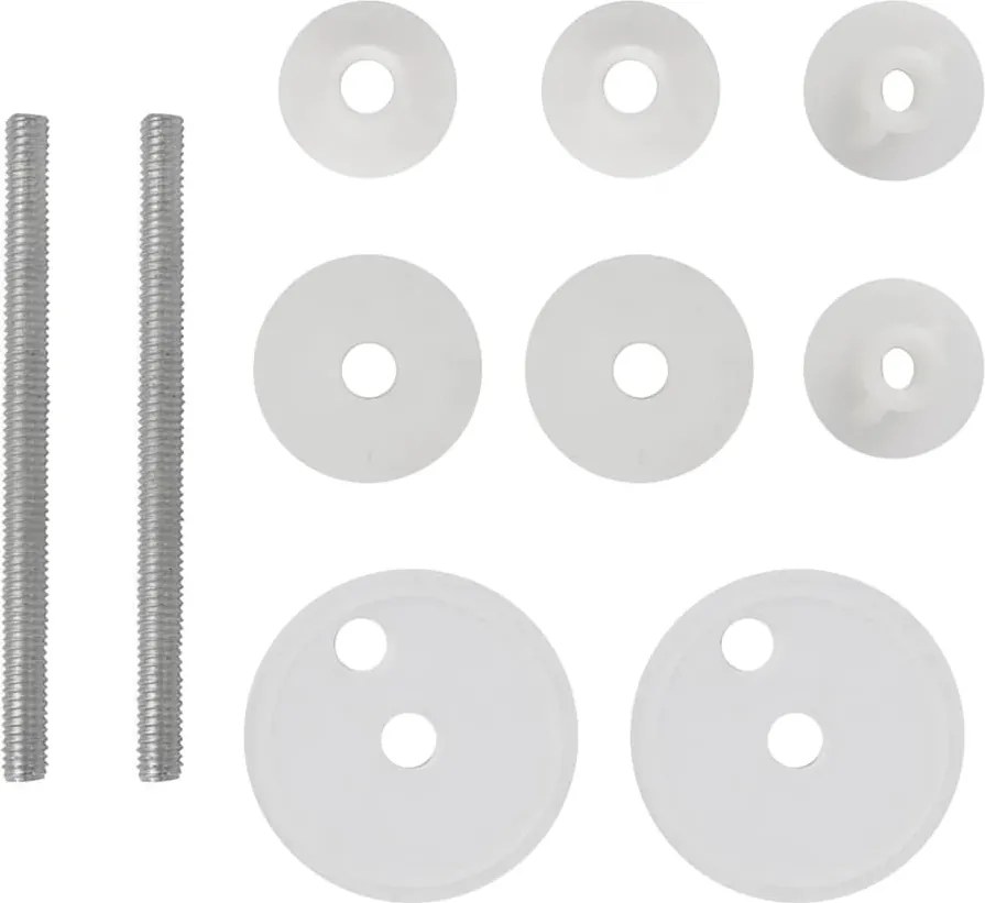 2 db porcelán mintájú MDF WC ülőke