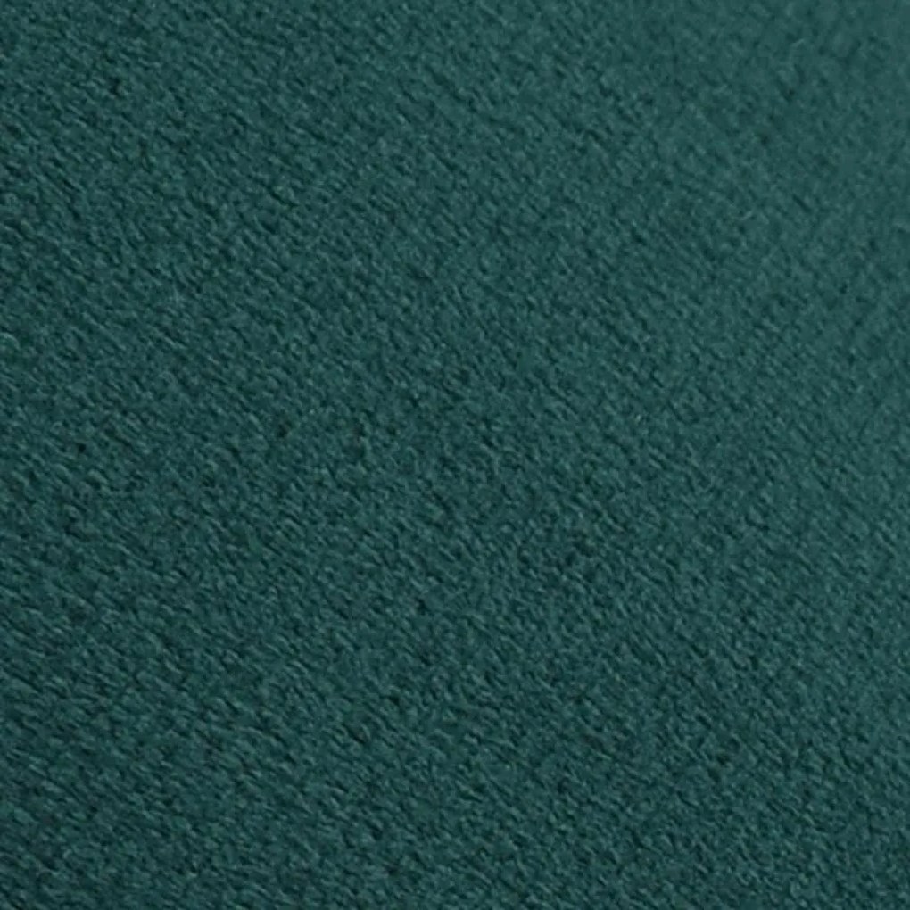 sötétzöld és aranyszínű bársony ülőke 28 x 36 cm