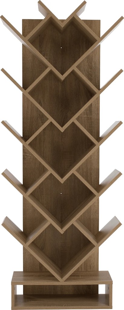 Polcrendszer, szürkésbarna tölgy, VEVEY