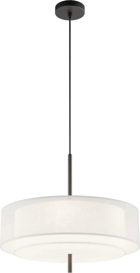 Maytoni modern függeszték bergamo fehér fekete átlátszó mymod613pl-05w1