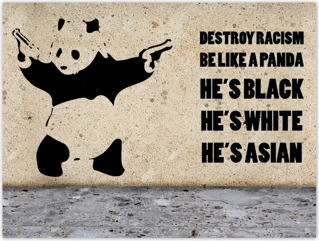 Poszterek 40x30 Banksy Panda
