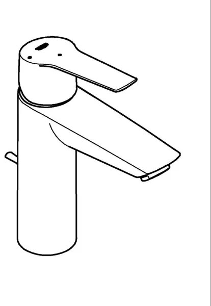 GROHE 235522432 - Mosdócsaptelep START 192 mm fekete