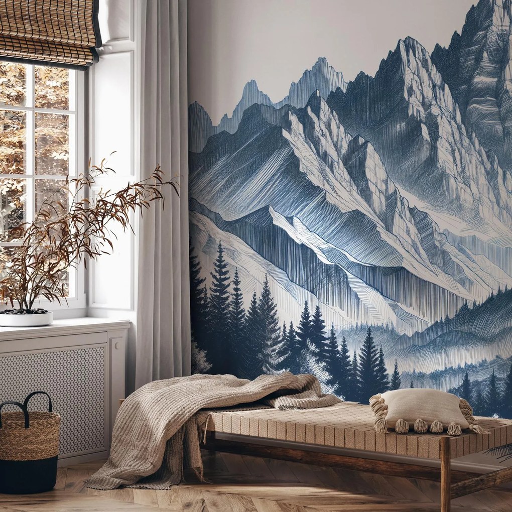 Fotótapéta - Skicces hegyek (147x102 cm)