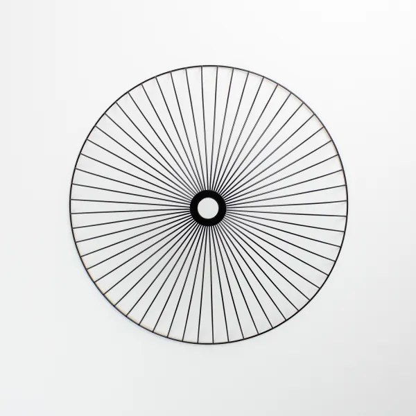 Brilagi - LED felületre szerelhető csillár CERIA WIRE 1xE27/40W/230V, átm. 60 cm, fekete