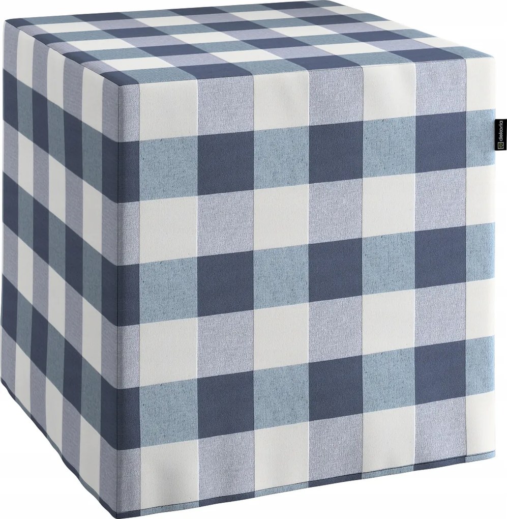 Dekoria Puff kocka sötétkék