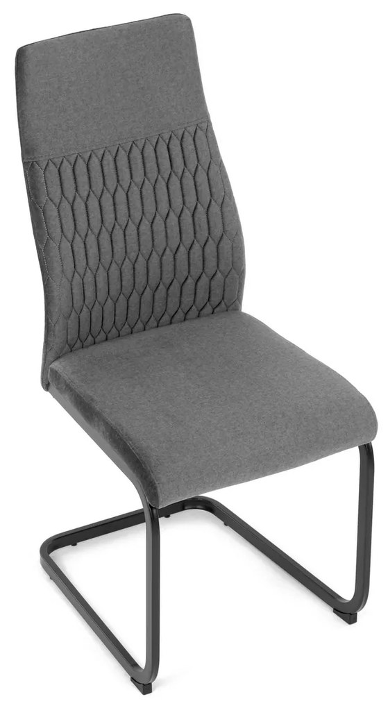 Étkezőszék készlet DCL-X7018 GREY2, 4 db