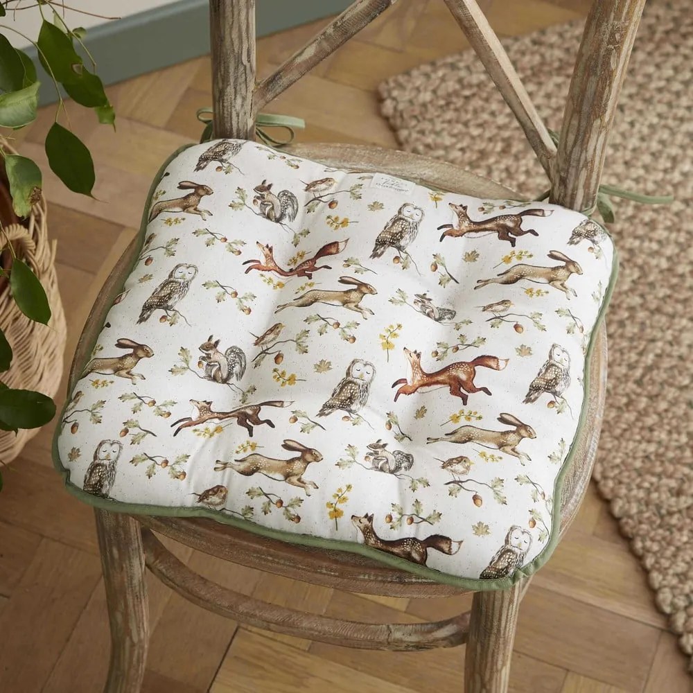 Pamut székpárna 36x34 cm Forest Fable – Cooksmart ®