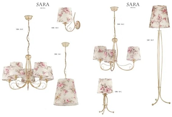 JUPITER 1282-SA1 - SARA függeszték 1xE27/60W