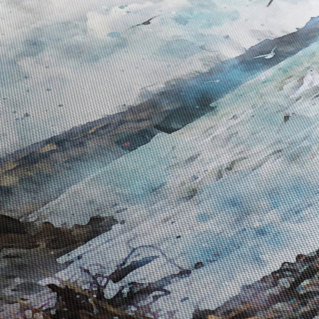 Kép - Zátony, akvarell (150x105 cm)