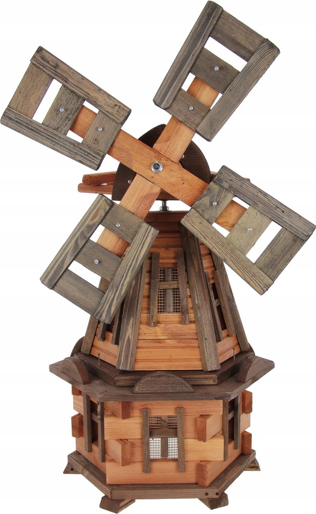 Kerti szélmalom fából Szélmalmok 85cm 3 féle