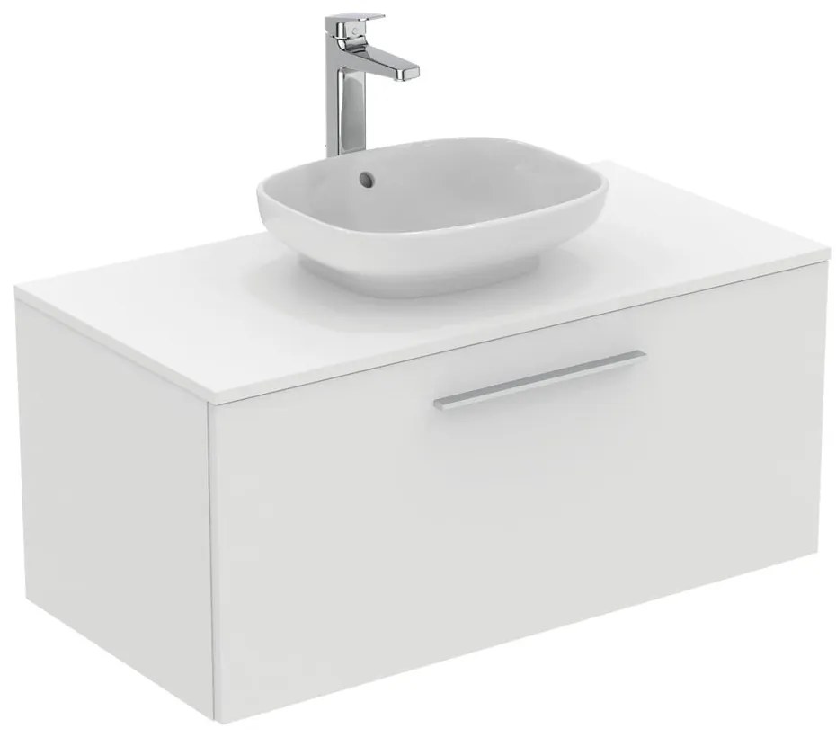 Natúr színű mosdókagyló alatti pult tölgyfa dekorral 60x51 cm i.Life B – Ideal Standard