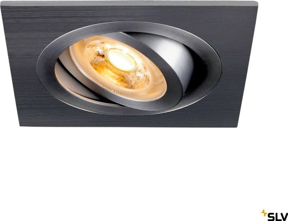 SLV NEW TRIA 1007379 Beépíthető spotlámpa 1x10W/GU10 IP20