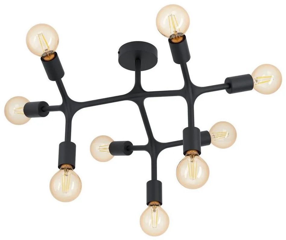 Eglo 98318 - Csillár BOCADELLA 9xE27/60W/230V 98318