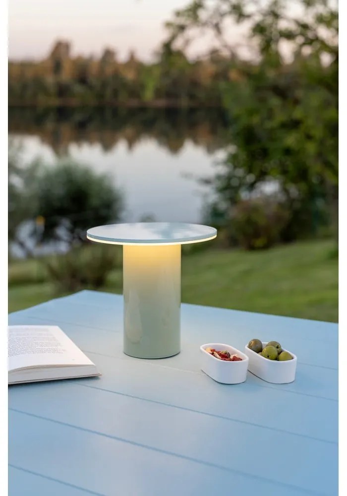 Mentazöld LED dimmelhető asztali lámpa (magasság 18 cm) Fungo – Remember
