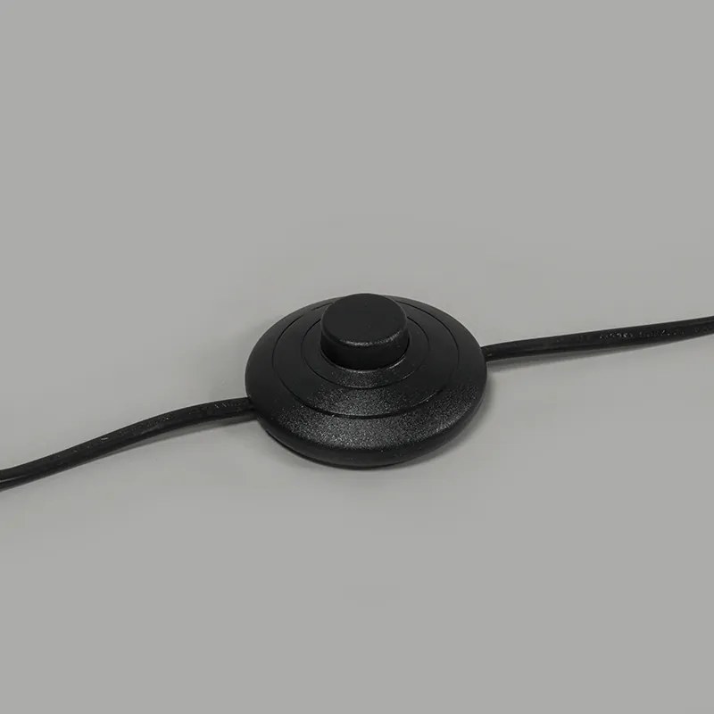 Állólámpa sárgarézzel és szürke árnyékolóval 50 cm - Kaso