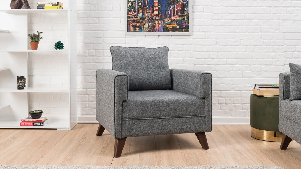 Fotel  Bellina (szürke). Akció -20%. 1062335