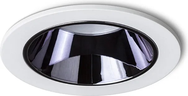 RENDL ANSEL süllyesztett lámpa fehér fekete króm 230V LED 12W 60° 3000K