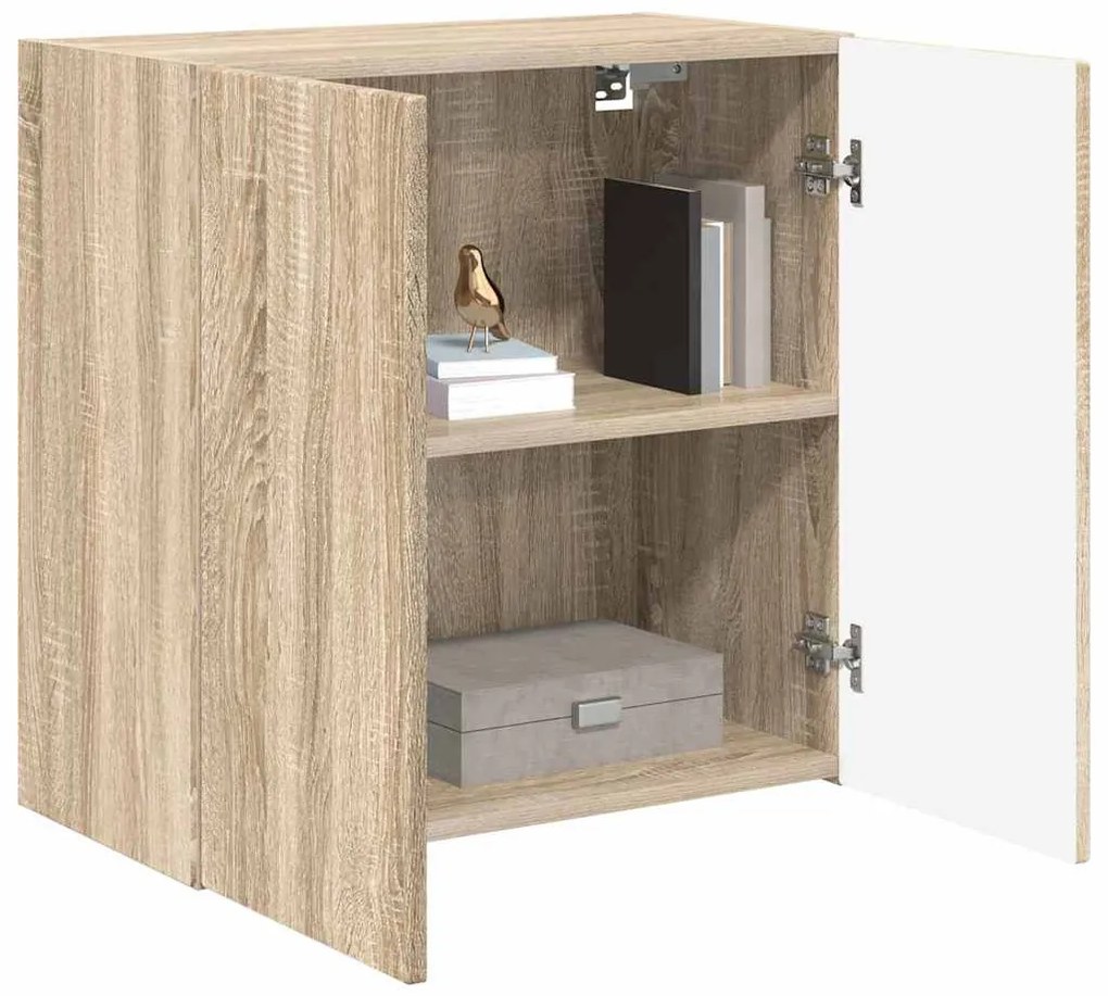 TV Fali Szekrény Sonoma tölgy 59,5 x 31 x 60 cm Faanyag