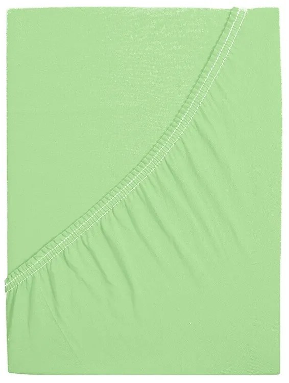4Home Ideal jersey lepedő zöld, 200 x 200 cm, 200 x 200 cm