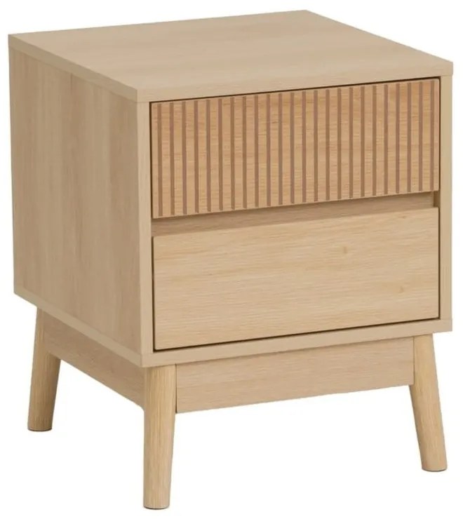 Natúr színű éjjeliszekrény Iona – Casa Selección