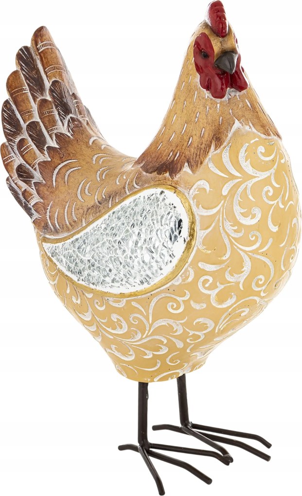 Tyúk figura dekoráció húsvéti dekoráció