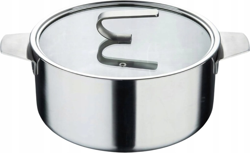 Fazék fedővel 2,9L rozsdamentes acélból MasterPRO Sigma Ezüst