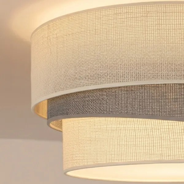 Brilagi - TRIO mennyezeti lámpa 1xE27/60W/230V, átm. 40 cm, krém/szürke