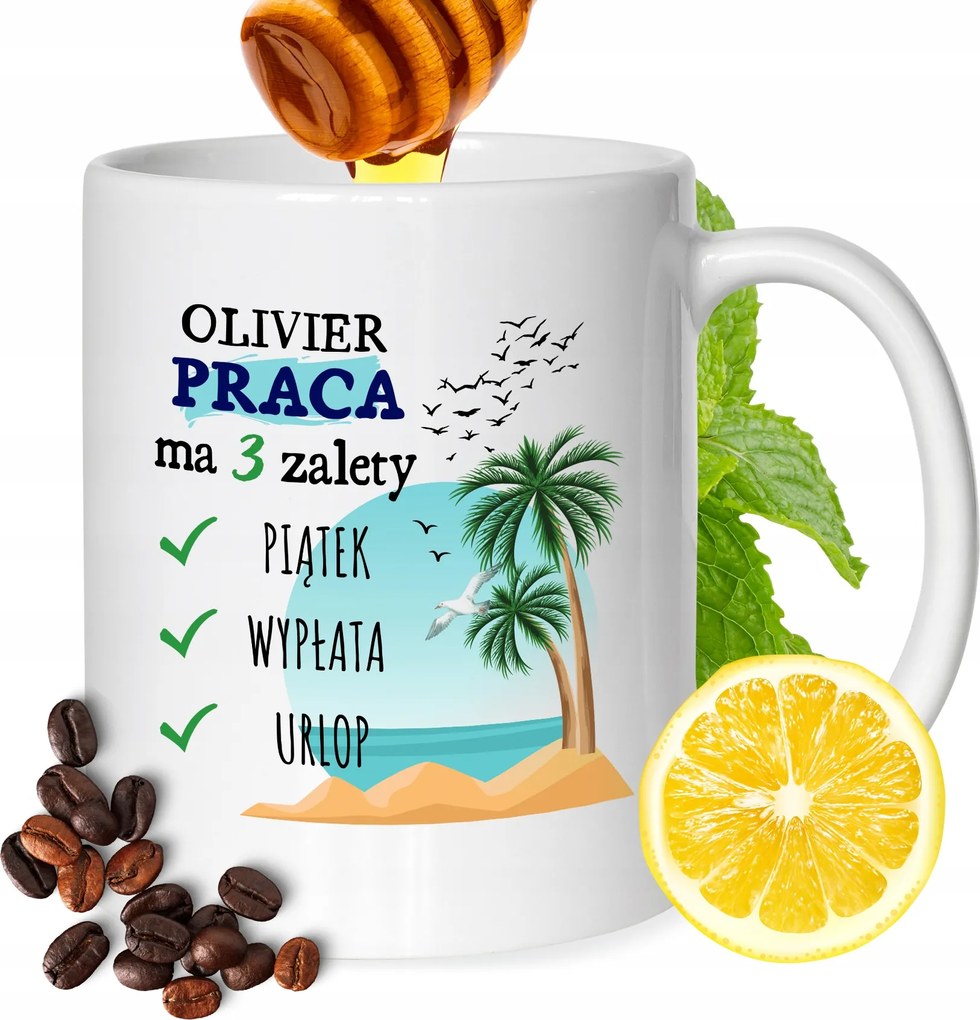 Bögre Olivier Férj Barátjának Ajándék Nyomtatott Fehér 330ml