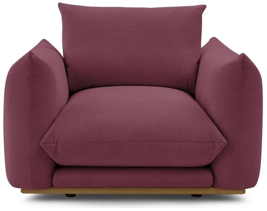 Borvörös fotel Ernest – Bobochic Paris