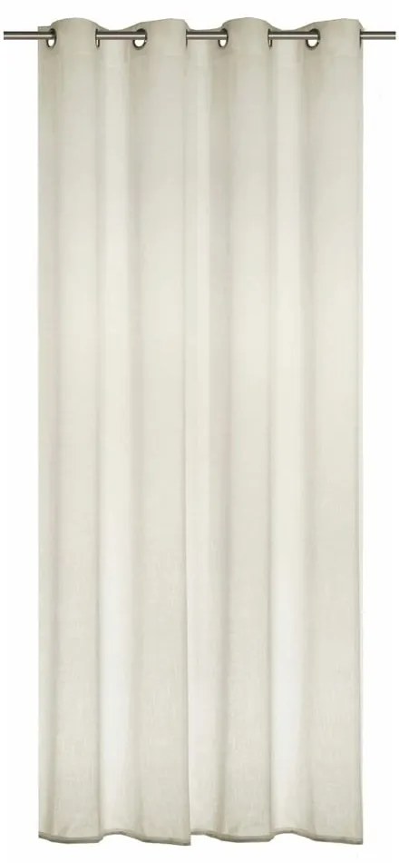 Bézs függöny 140x245 cm Struktura Uni – Sehlbach