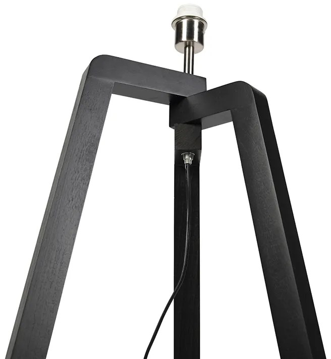 Állólámpa fekete árnyékoló nélkül - Puros