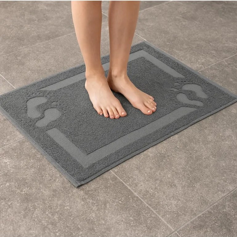 EMI Granit szürke fürdőszobaszőnyeg