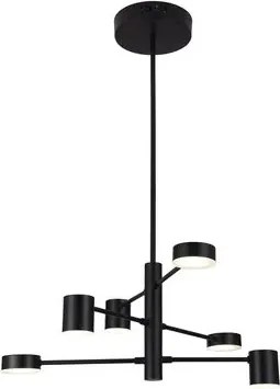 Rabalux beltéri led függeszték 30w 2400lm 4000k fekete solomon