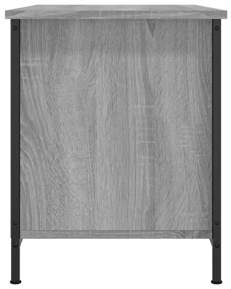 vidaXL szürke sonoma színű szerelt fa TV-szekrény 80x40x50 cm