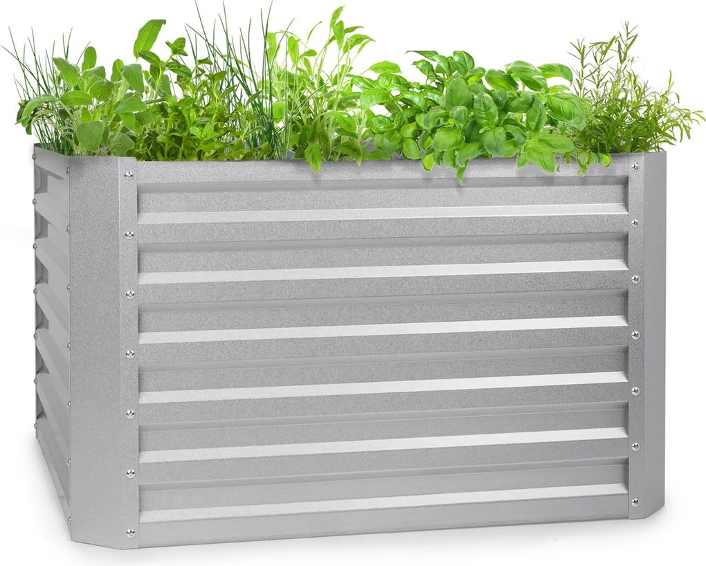 Blumfeldt Blum High Grow Straight, magaságyás, 100 x 60 x 100 cm, 600 l, acél