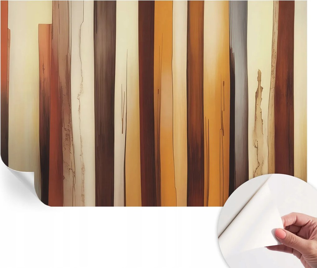 Divatos öntapadós tapéta Fali furnér Absztrakt textúra 104x70 cm