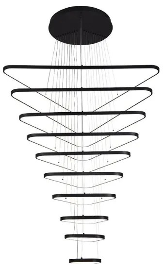 LED dimmelhető csillár zsinóron LED/385W/230V 3000-6500K + távirányítás