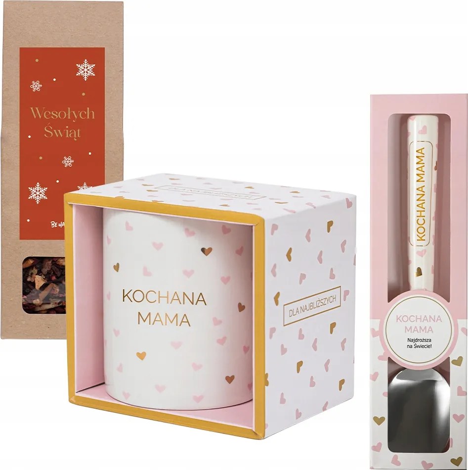 Ajándék Anyukáknak Karácsonyra Karácsonyi tea Bögre felirat