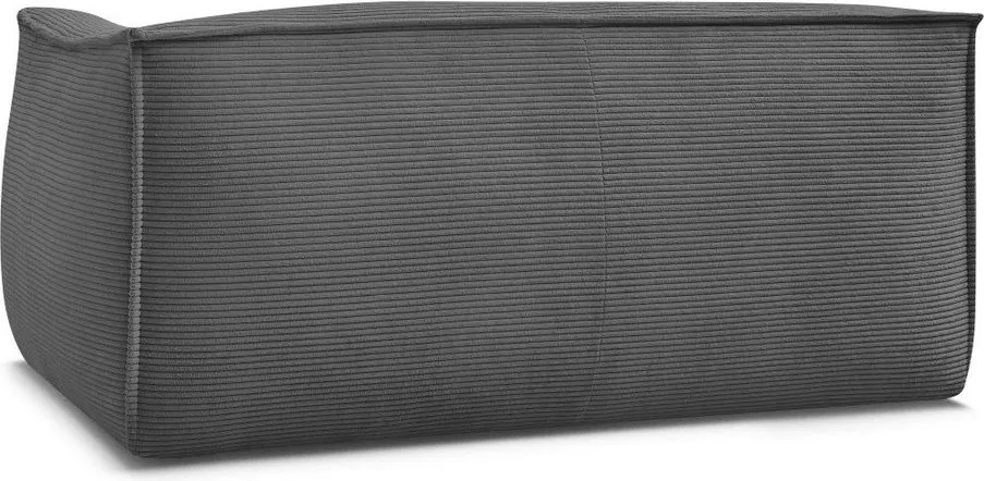 Sötétszürke kordbársony kanapé 170 cm Giorgia – Bobochic Paris