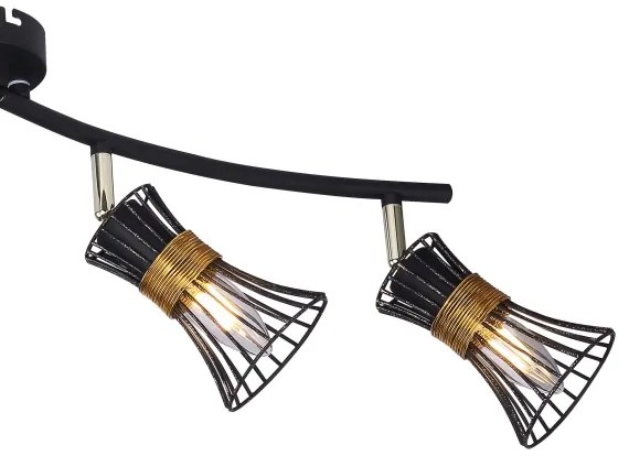 Globo 54814-4 - Spotlámpa PURRA 4xE14/40W/230V