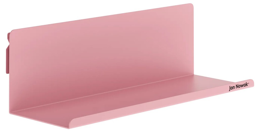 Fali polc JOANNE 400 mm, Fresh Style: púderrózsaszín