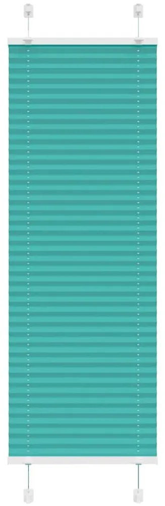 pliszírozott redőny Benzinzöld 40x150 cm szövetszélesség