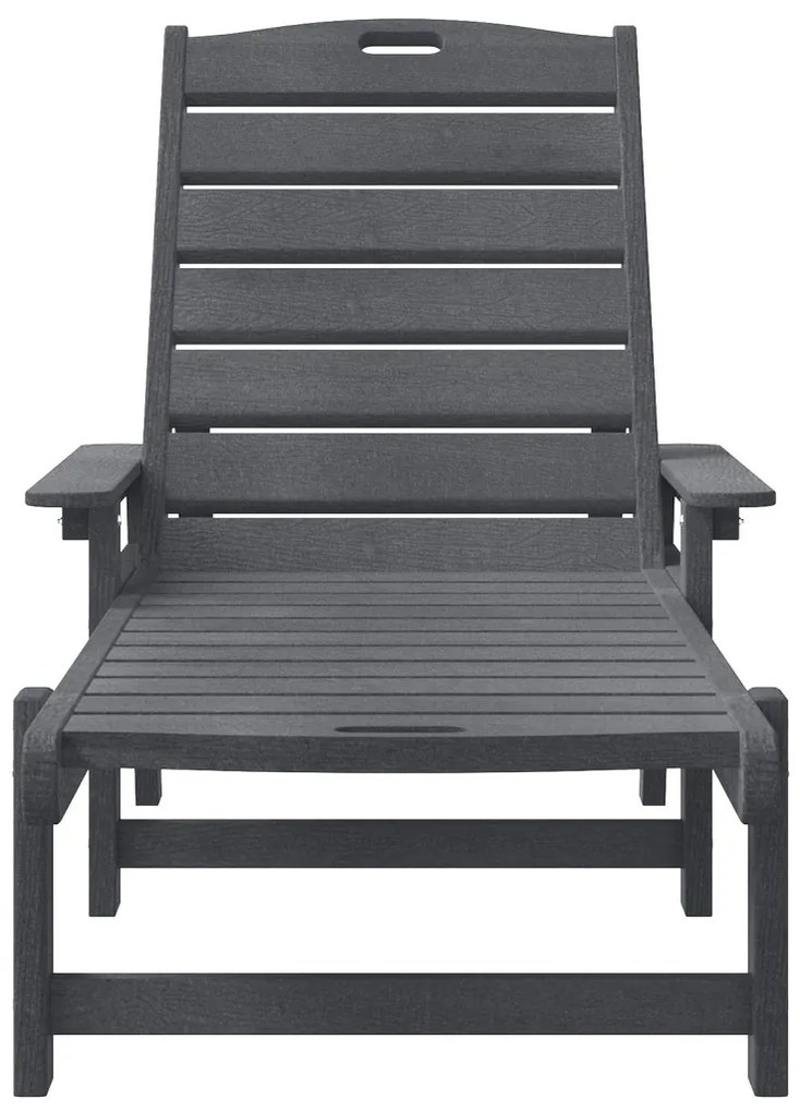 Napernyőző Világosszürke 53x162x98.5 cm HDPE