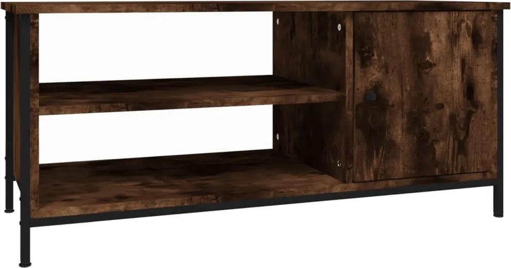 vidaXL füstös tölgy színű szerelt fa TV-szekrény 100 x 40 x 45 cm