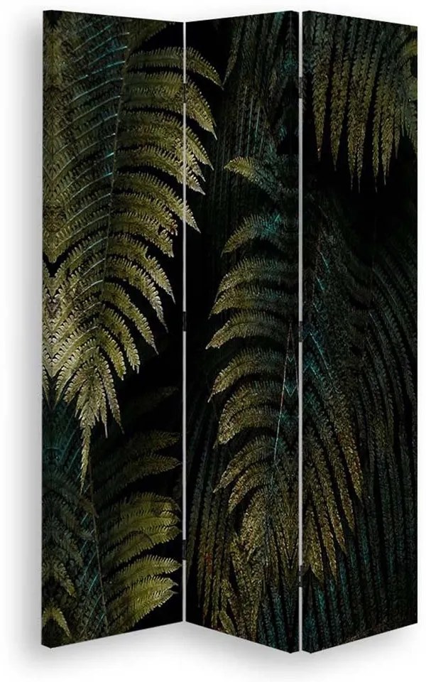 Gario Paraván Leaf in the Dark Méret: 110 x 170 cm, Kivitelezés: Forgó paraván 360°