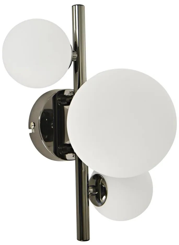 Brilagi - LED Fali lámpa MILLA 3xG9/3W/230V fényezett króm/fehér