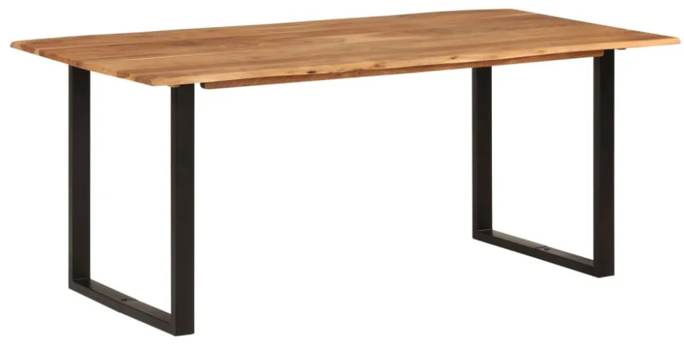 tömör akácfa étkezőasztal 180 x 90 x 76 cm